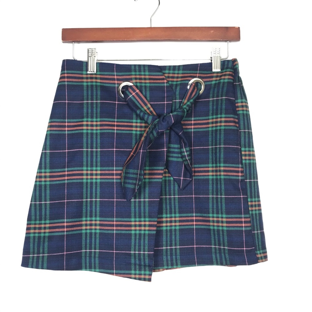 Wild Fable Mid-Rise Plaid Skirt - Picture 4 of 7
